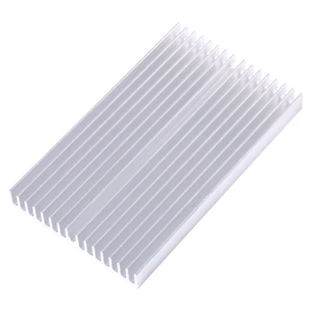 

100X60X10mm DIY Cooler Aluminum Grille Shape Heat Sink Chip For IC LED Power Transistor Radiator Module Radiator Special Cooling