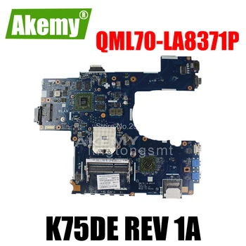 

For Asus K75DE K75DR K75D X75D A75D K75DY motherboard QML70-LA8371P Rev:1A Mainboard HD 7670 1G Socket Fs1 100% tested