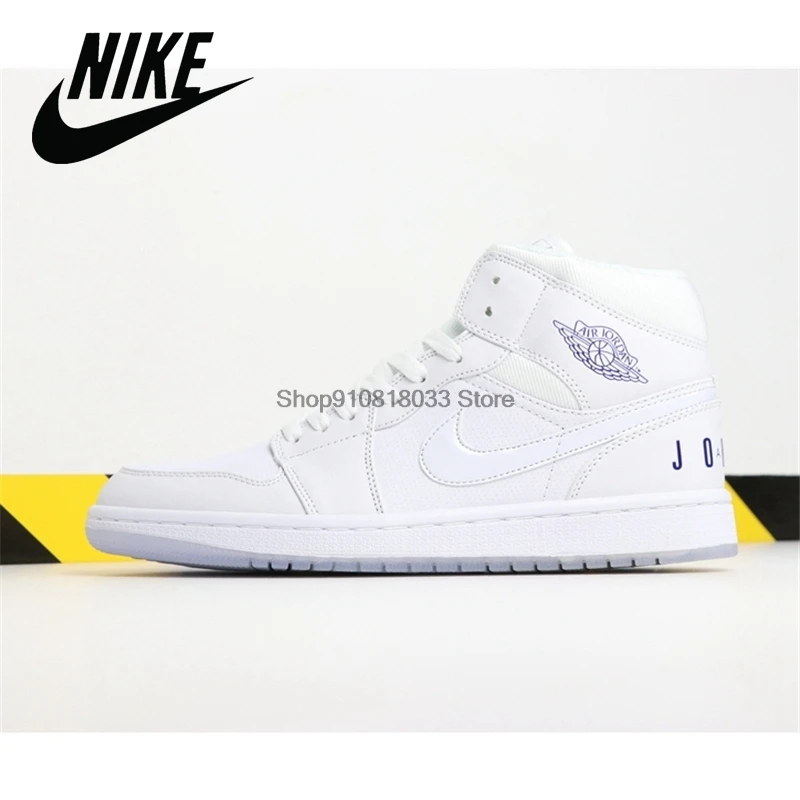 Оригинальные баскетбольные кроссовки NIke Air Jordan 1 для мужчин и женщин размеры 36-45