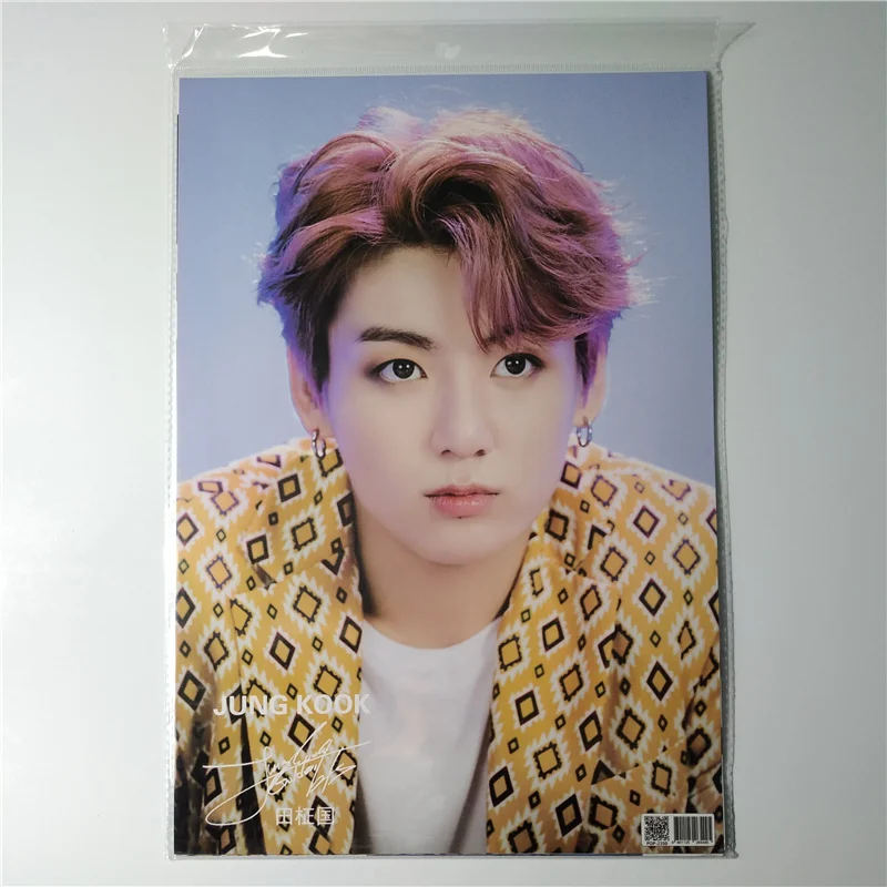 8*(42x29 см) Новые Bangtan Boys Jung Kook плакаты настенные наклейки подарок