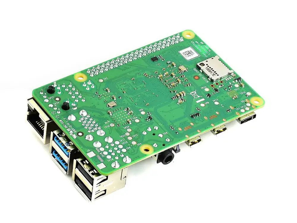 Raspberry Pi 4 модели B 2 Гб Оперативная память 64 бит 1,5 ГГц quad-core Gigabit Ethernet Bluetooth 5,0 Тип usb C интерфейс