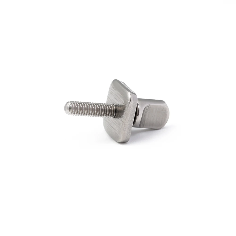 Surfboard Fin Screw & Fin Plate Replacement Kit 1/2pcs Stainless Steel Boat