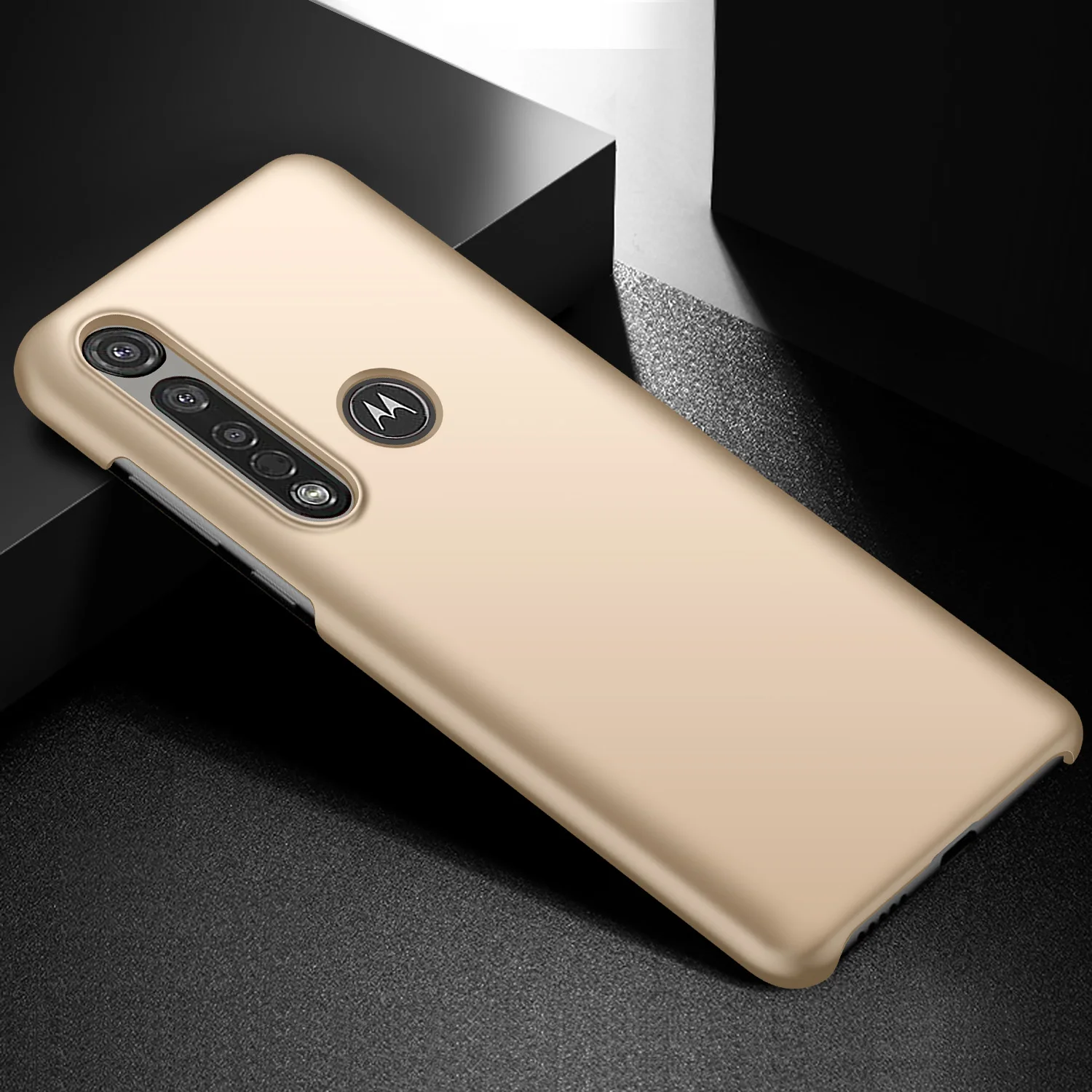 Для moto rola moto G8 Plus чехол роскошный высококачественный Жесткий ПК Тонкий матовый защитный чехол на заднюю панель для moto g8 plus G8Plus оболочка