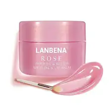 Маска для губ увеличитель губ оранжевый Витамин C крем для губ бальзам для губ маска для сна масло против морщин, обладает отшелушивающим эффектом питательный LANBENA