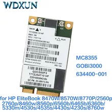 Sierra Беспроводная 3g карта MC8355 Gobi3000 HS2430 HSPA+ EV-DO REV A 14 Мбит/с/3,1 Мбит/с SPS 634400-001 2560p 2760p 8460w 8560p 6560b