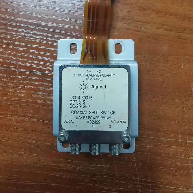 Flash Sale Interruptor COAXIAL SPDT OPT 015 DC-2.9GHz, potencia máxima de 2W, CW, 15V, CC a 33314 MHz, para microondas, 60015-2900 WGwgrDZoA7b