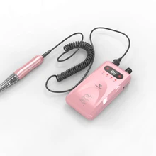 35000 об/мин Электрическая профессиональная пилка для ногтей перезаряжаемый полировщик для педикюра и маникюра высококлассная глазировочная машина для ногтей