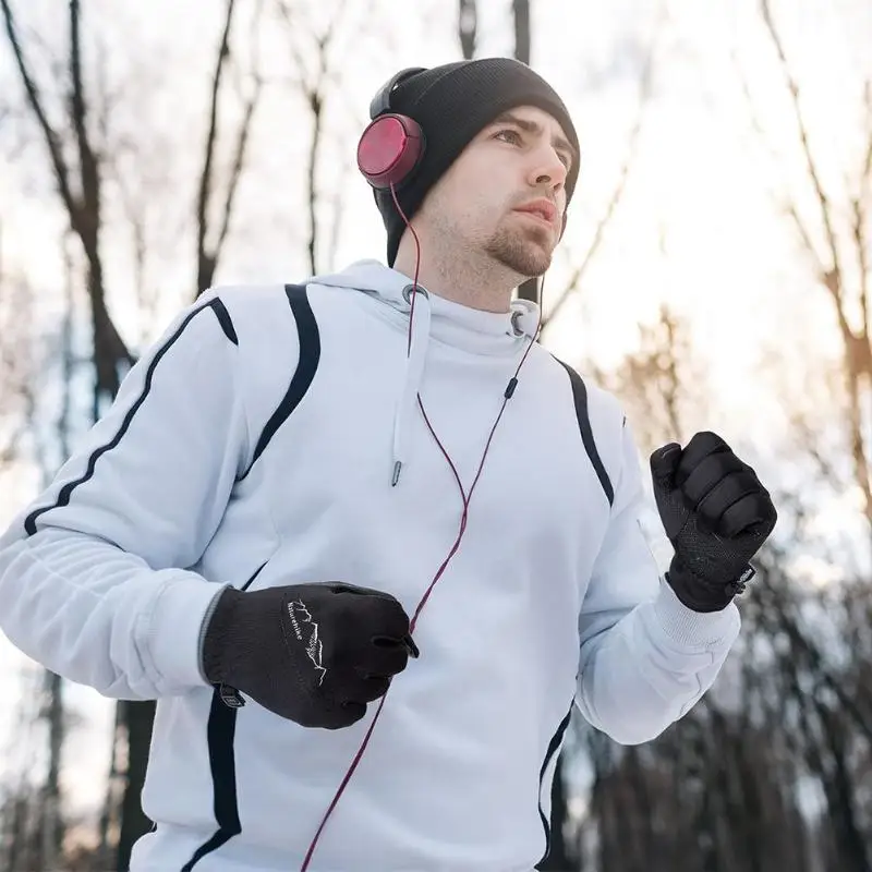 Naturehike перчатки зимние спортивные теплые флисовые перчатки для сенсорного экрана