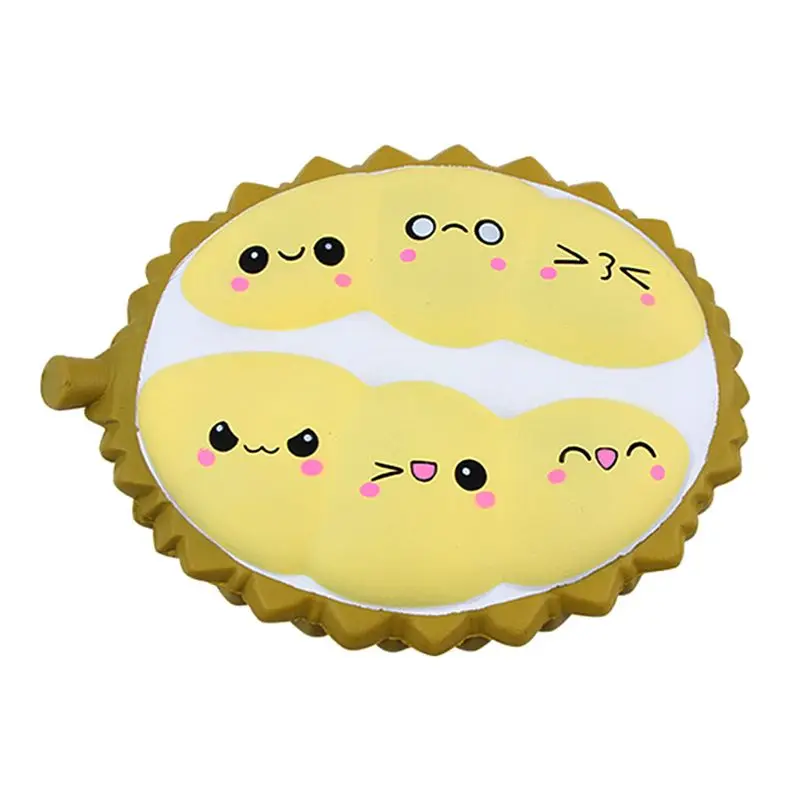 

Lifelike Cute Artificial Durian Cake Squeeze Toys Stresses Reliever Home Decor