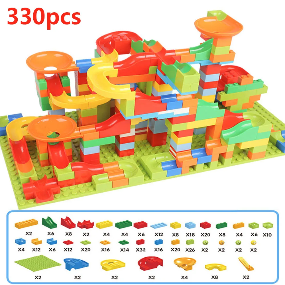 Marble Run DIY Block Educational Toy - Image 4