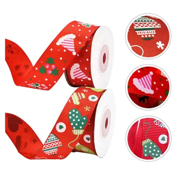 

2pcs/Packag Decorative Ribbon Gift Packaging Ribbon for Christmas Decoration