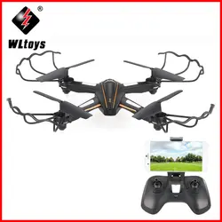 Wltoys Q616 Wi-Fi FPV 0.3MP Дрон с камерой селфи Дрон высота удержания RC Квадрокоптер RTF пульт дистанционного управления вертолет игрушки