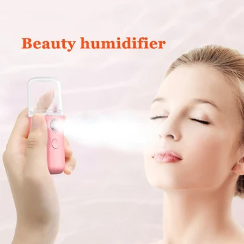 

Mini Nano Facial Sprayer USB Nebulizer Face Steamer Humidifier Hydrating Anti-aging Wrinkle Women Moisturizing Skin Care Tools