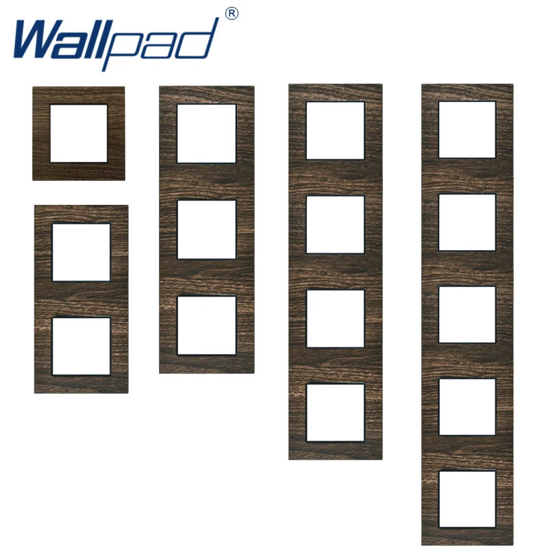 Металлическая деревянная панель Wallpad только рама для отеля из алюминиевого