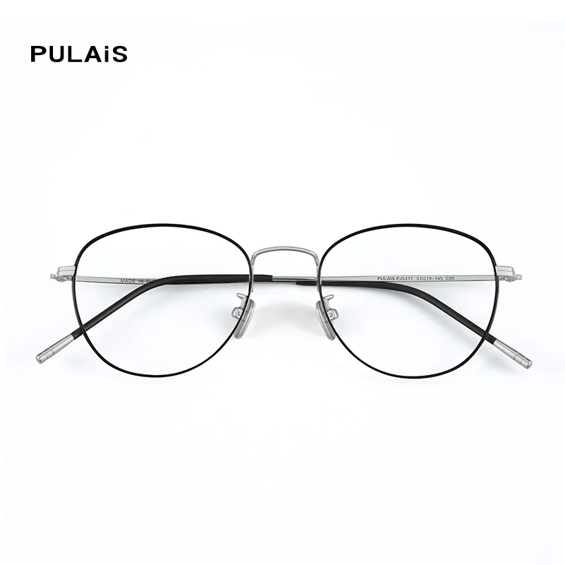 

PULAIS Anti Blue Light Glasses Frame Men Radiation computer Protection Spectacles round Gaming Computer Eyeglasses Women 5317
