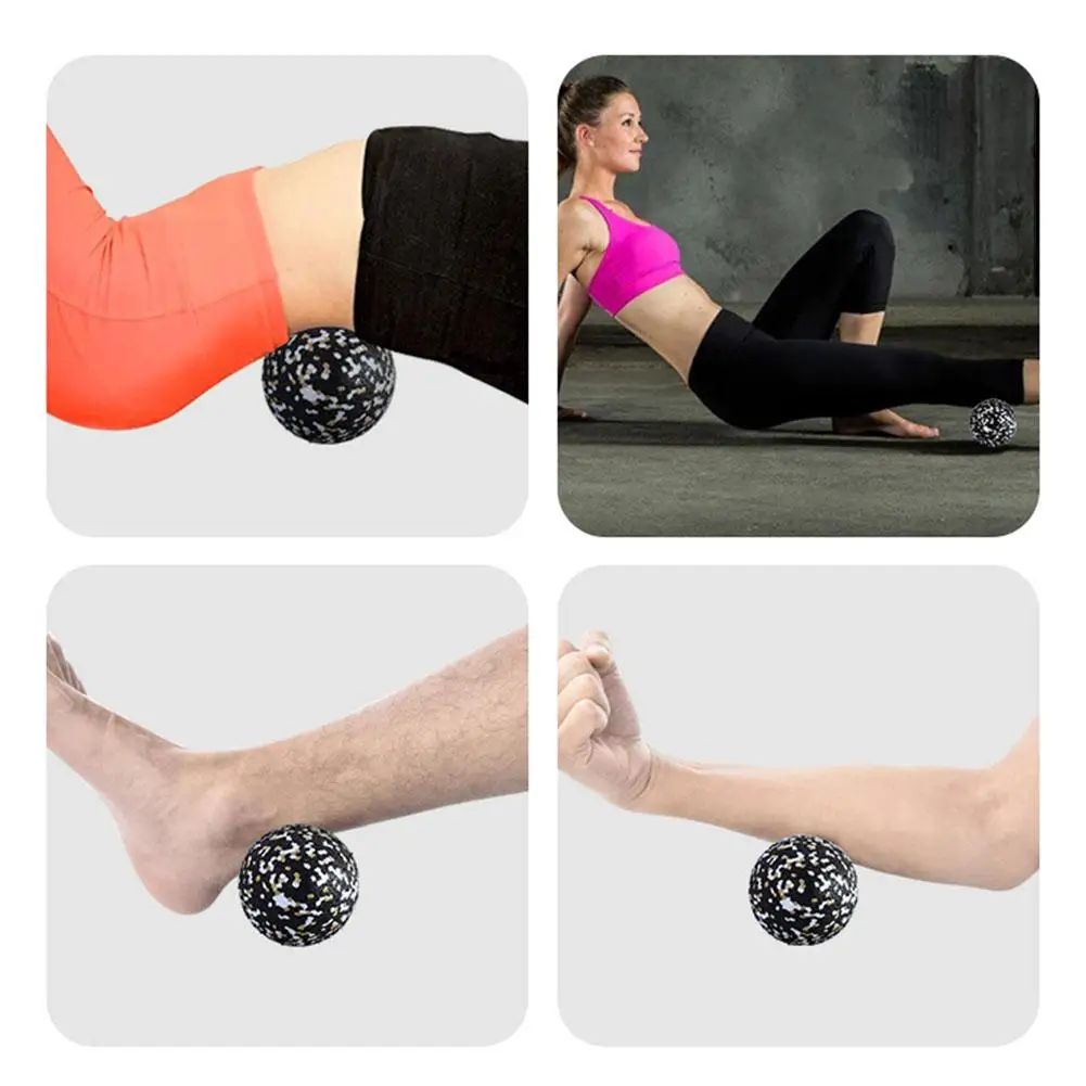 Myofascial релиз фитнес арахисовый Массажный мяч фасции массажер роликовый Пилатес Йога тренажерный зал расслабляющий тренажер фитнес-Мячи