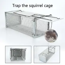 Прочная Стальная Сетка Ловушка для мыши крыса клетка Бонд хомяк инструменты ловля приманки портативные серебряные мыши грызунов ловушка для мыши