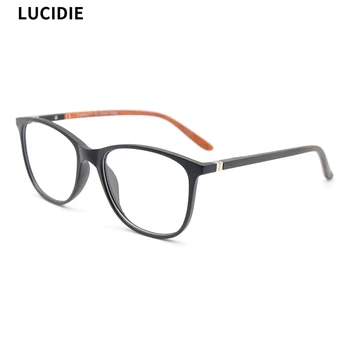 

LUCIDIE Vintage Anti Blue Ray Glasses Frame Women Reading Goggle Blue Light Proof Eyeglasses Computer Transparent Optical Eyewea