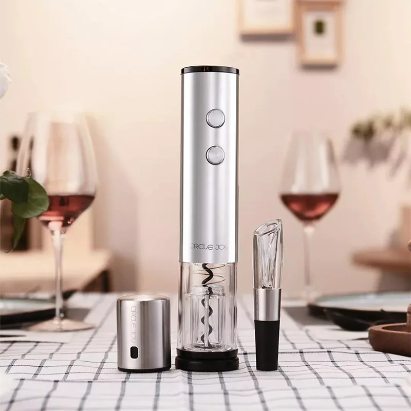 Электрический штопор Xiaomi Mijia Circle Joy из нержавеющей стали мини для вина графин