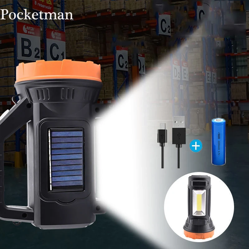 

Portable Led Flashlight Ultra Bright Torch Camping Light Waterproof Zoomable Tactical Bicycle Light Multi-function USB Charging