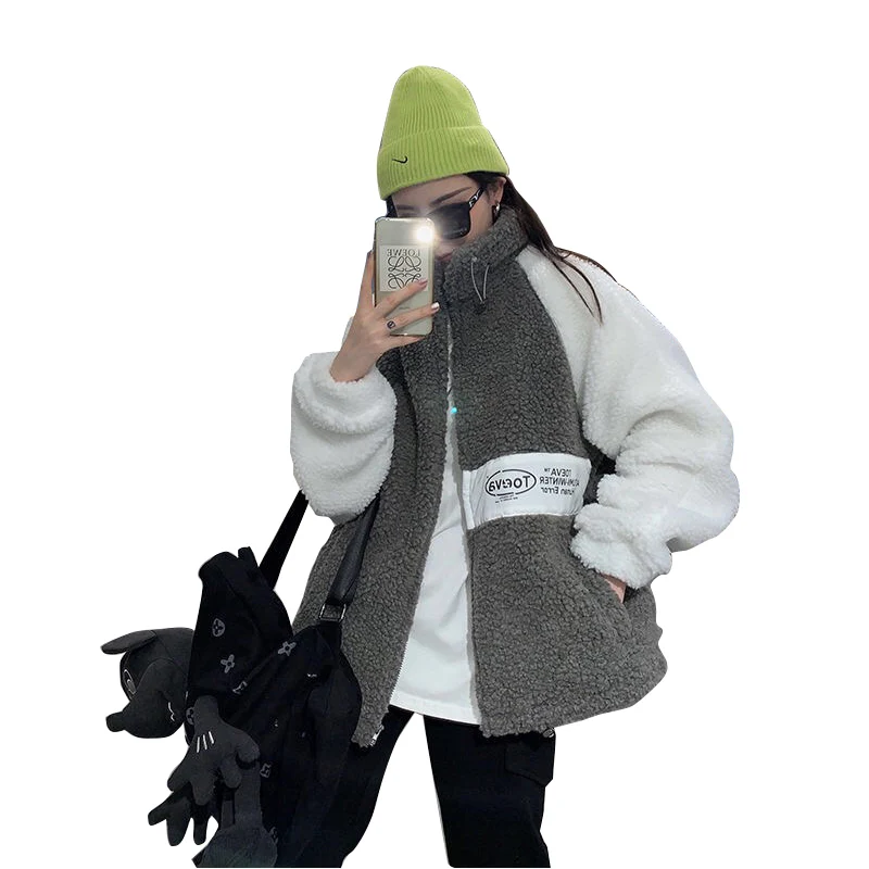 Cashmere Imitation Autumn Winter Thicken Warm Fleece Maternity Hoodies Loose Sweatshirt Clothes Pregnant Women Pregnancy Tops