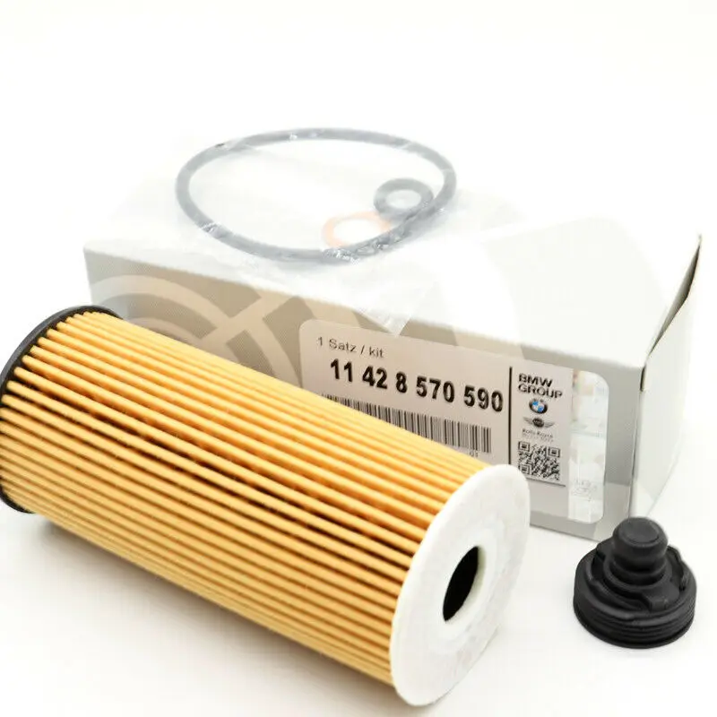 

Waterproof Engine Oil Filter Kit 11428570590 For BMW Mini Coope X1 F45 F46 F48 F54 F55 F56 Replace Car Accessories