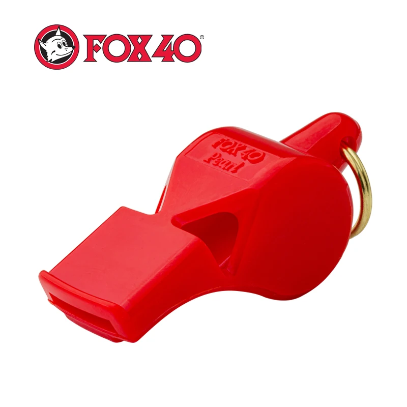 Fox40 Whistle 2-Chamber Pealess 90dB for Elderly Security and Child Safety