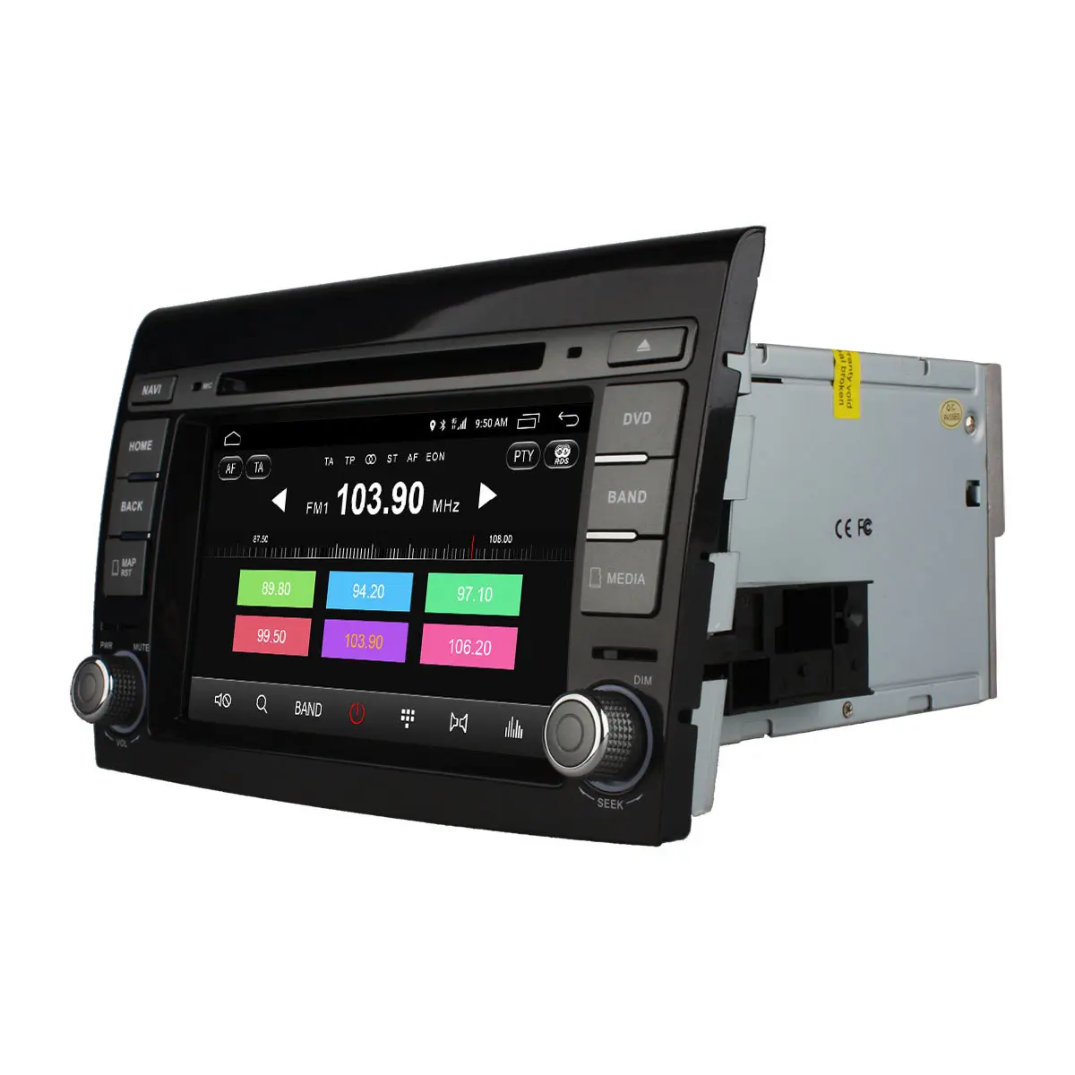 4G SIM LTE 1024*600 Octa 8 Core автомобильный dvd плеер Android 6 0 GPS Navi для Fiat Bravo 2007 2014 BT Radio WiFi 2 Гб RAM
