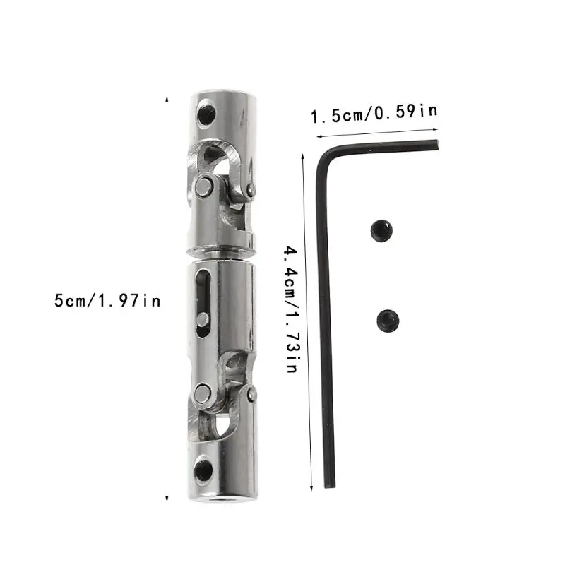 

Upgrade Spare Part Metal Drive Rear Axle Shaft Set for WPL 1/16 6WD B16 RC Truck Car