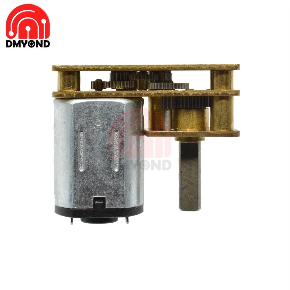 GA1024-N20 DC снижение Шестерни двигатель 3V 6V 12 Вольт 100 об/мин 150 200 300 400 об/мин Micro Скорость Шестерни двигателя с металлической Шестерни коробка колеса "сделай сам"