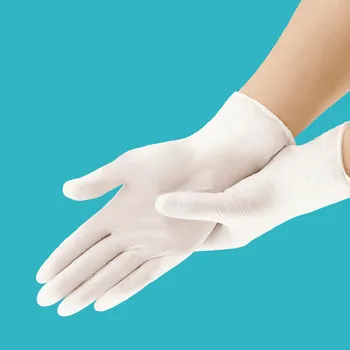 

100pcs Disposable Gloves Nitrile Rubber Gloves Latex For Home Food Laboratory Cleaning Rubber Gloves Multifunctional Home Tools