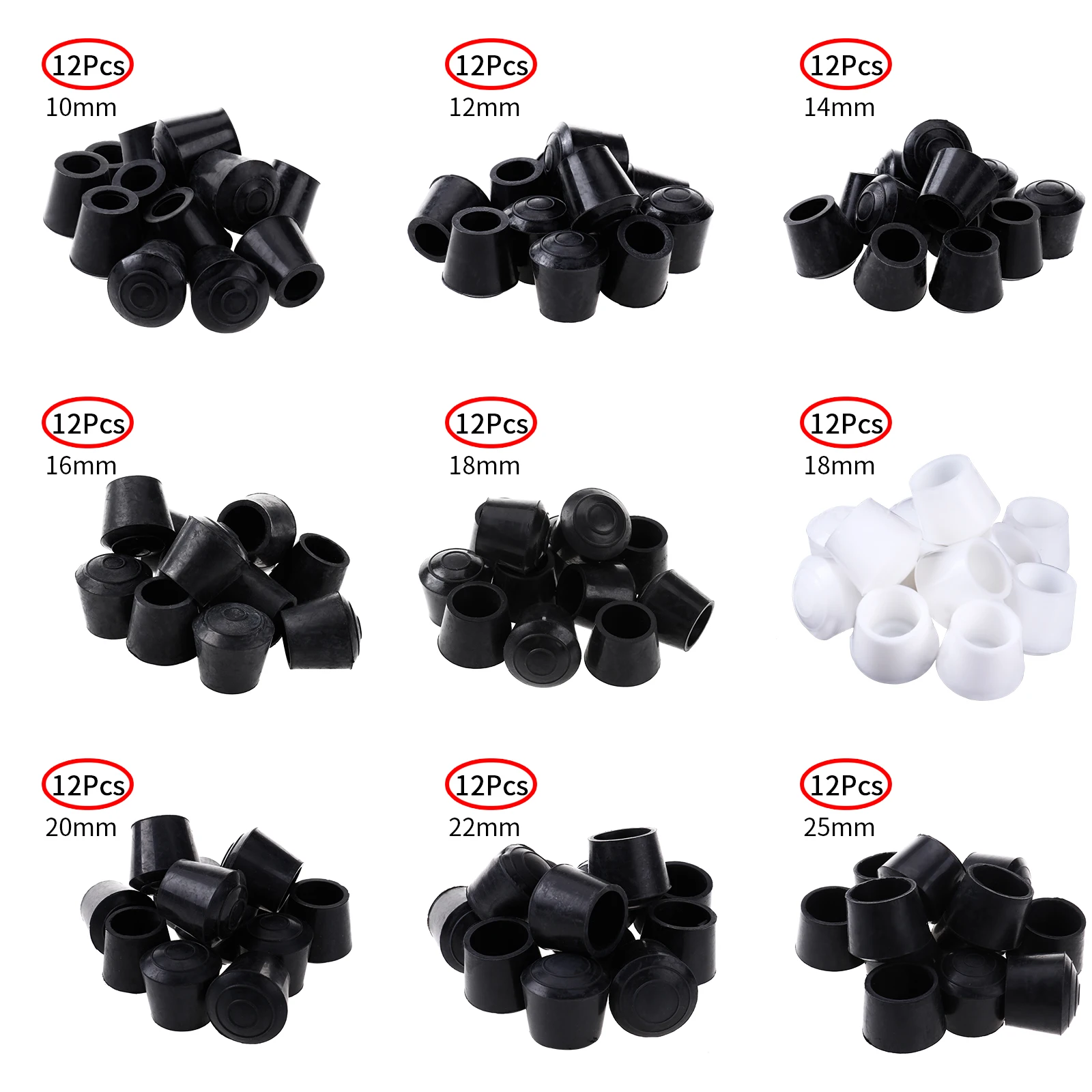 Rubber Caps Furniture Legs Furniture Table Chair Leg Cap Rubber