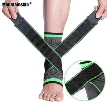 Mountainskin Mannen Vrouwen Band Knit Enkel Ondersteuning Fitness Sport Fietsen Running Geperst Basketbal Fitness Hak Protector VK148