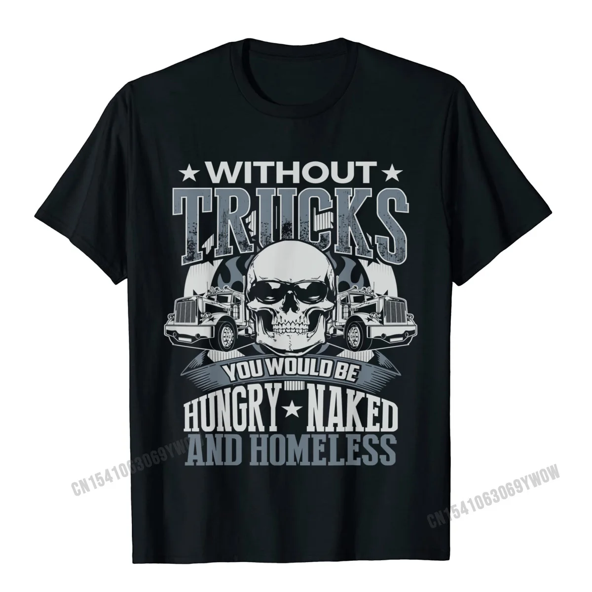 Novità Truckers Truck Driver Divertente Maglietta Regalo Camisas Uomo Cotone Uomo Magliette Magliette Personalizzate Maglietta Estate All'Ingrosso