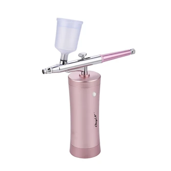 

Makeup Airbrush Set Facial Steamer Nano Mister Beauty Salon Air Compressor Gun Spray Pen for Oxygen Water Injection Face SPA 45