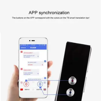 

2019 Portable Real-Time Intelligent Multi-Language Voice Text Translation Device Smart Translator For Bluetooth