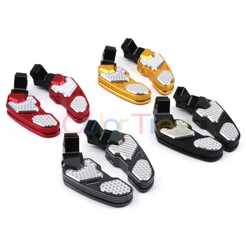 

Rear Foot Pegs Footrests For Honda PCX125 PCX150 PCX 125 150 2017-2019 2018 Motorcycle Aluminum Foot rest