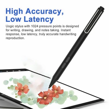 

Stylus Pen For Microsoft Surface Pro 3 4 5 6 Pro G Book Go Battery Powered Black Perfect Match Surface Device