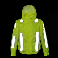 Men's Reflective Waterproof Rain Jacket