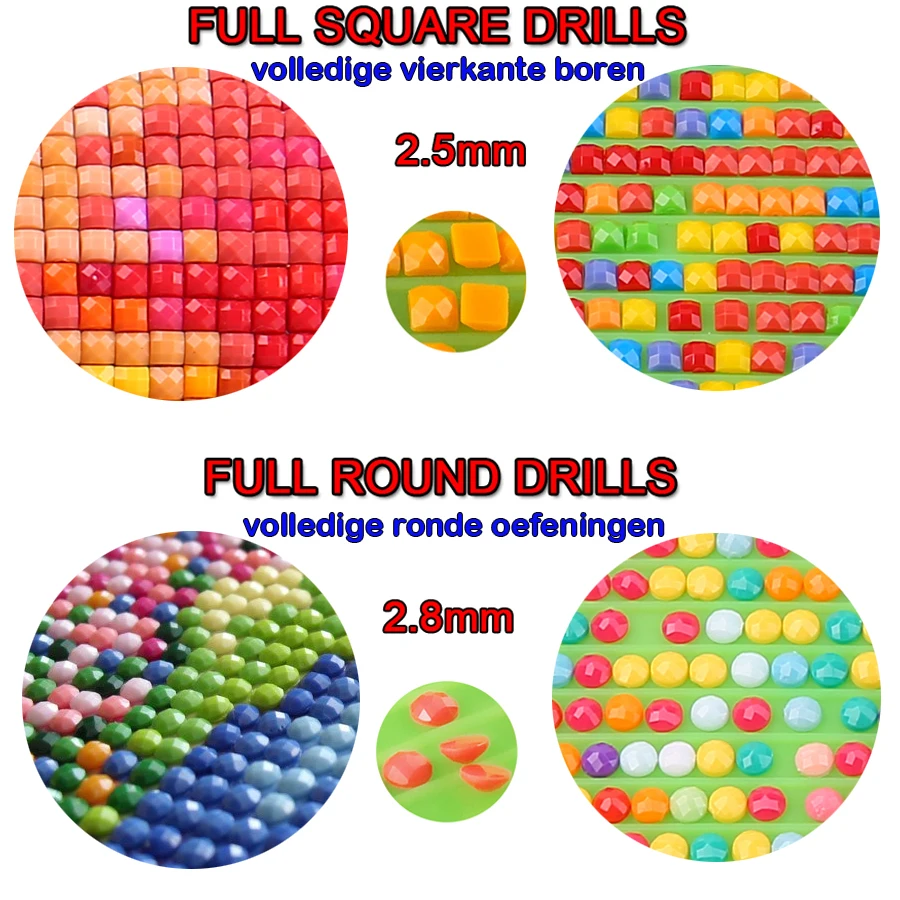 5D Full AB Square Round Drills Dragon Diamond Painting 40X50cm(15.7X19.7)  (5-10 AB Colors) (Full Square Drills) - Yahoo Shopping