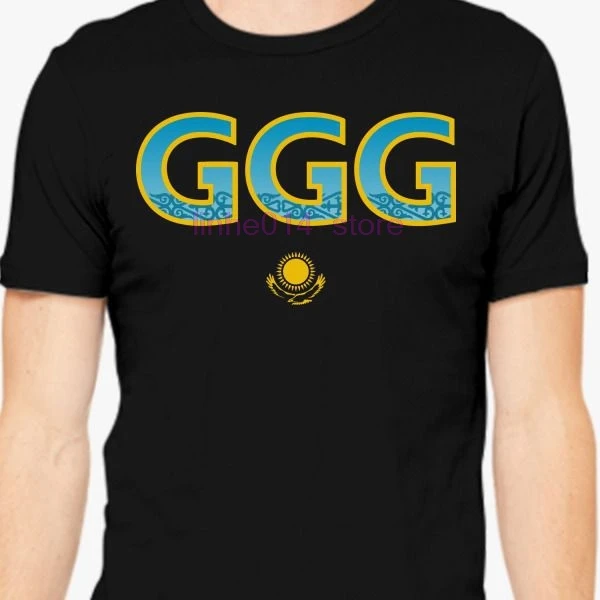 Брендовая мужская рубашка Ggg Kz Gennady Golovkin... | Мужская одежда