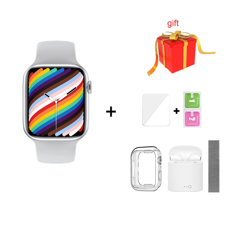 2022 IWO 14 Pro Watch 7 Smartwatch Sleep Monitor Heart Rate Bluetooth Clock Series 7 Woman Men Smart Watch  PK IWO 13 PRO X8 MAX 