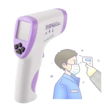 

LCD Display Digtal Household Infrared Precise Instant Read Thermometer Forehead Temperature Meter Handheld Temperature Gun