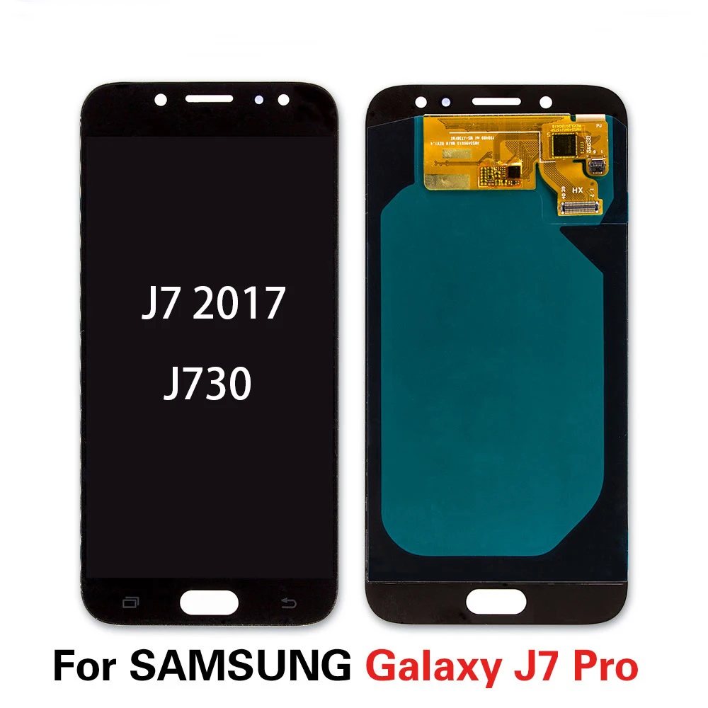 Продажа Pantalla J7 Pro 2017 730 SM J730F J730FM DS J730F DS J730GM DS ЖК дисплей для samsung J7 дисплей Замена дигитайзер Pantalla экран +