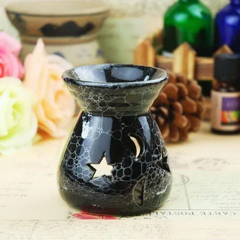 

5pcs MIni Ceramic Diffuser Candle Holder Aromatherapy Oil Burner Fragrance Aroma Diffuser Candle Holder Home Decor
