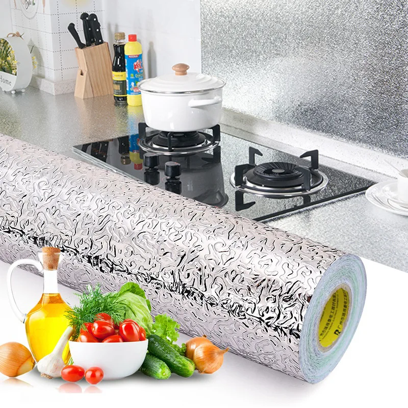 

Kitchen Oil Resistant Useful Product Wallpaper Self-Adhesive PVC Waterproof High-temperature Resistant Cupboard Drawer Pad of Pa