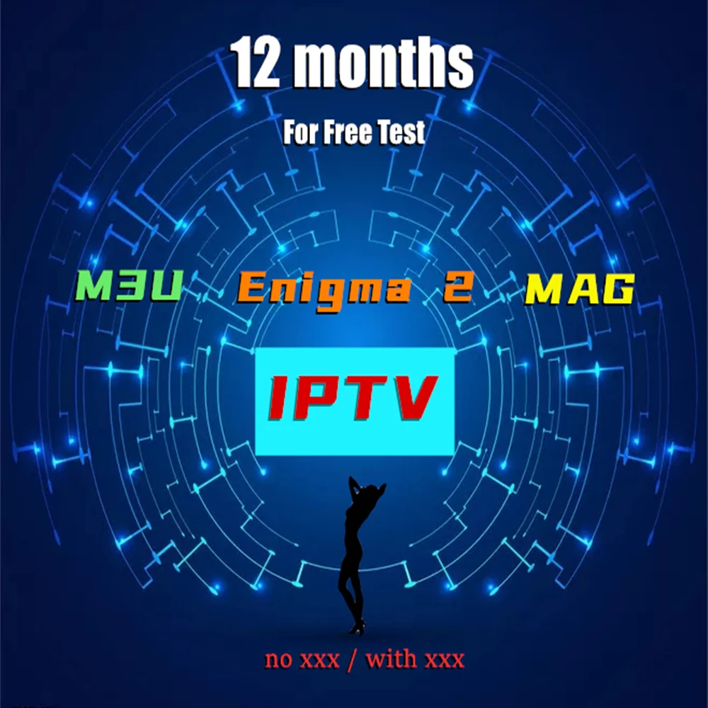 

World stable high definition IPTV 1 year M3U Enigma 2 or MAG, no XXX / with XXX available