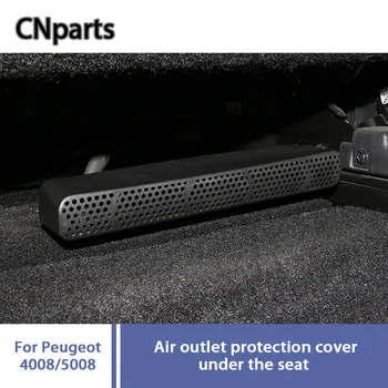 

Auto Parts 2pcs Car Seat Vent dusty Air Outlet Protective Cover Stickers For Peugeot 5008 3008 4008 II 2017 2018 Accessories