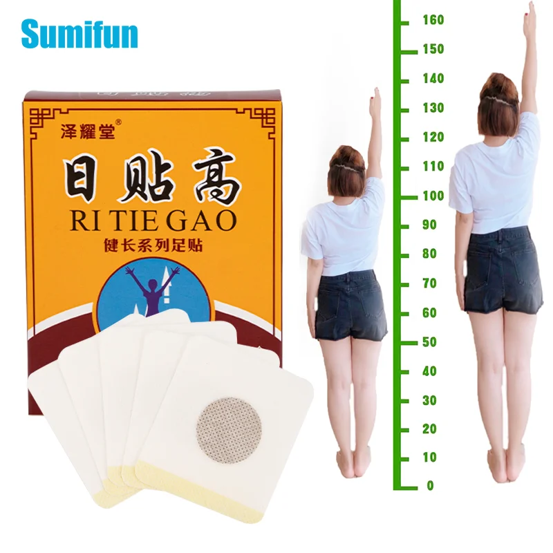 

30pcs/box Height Increase Foot Patch Conditioning Body Grow Taller Plaster Promote Bone Growth Foot Sticker Health Care Products