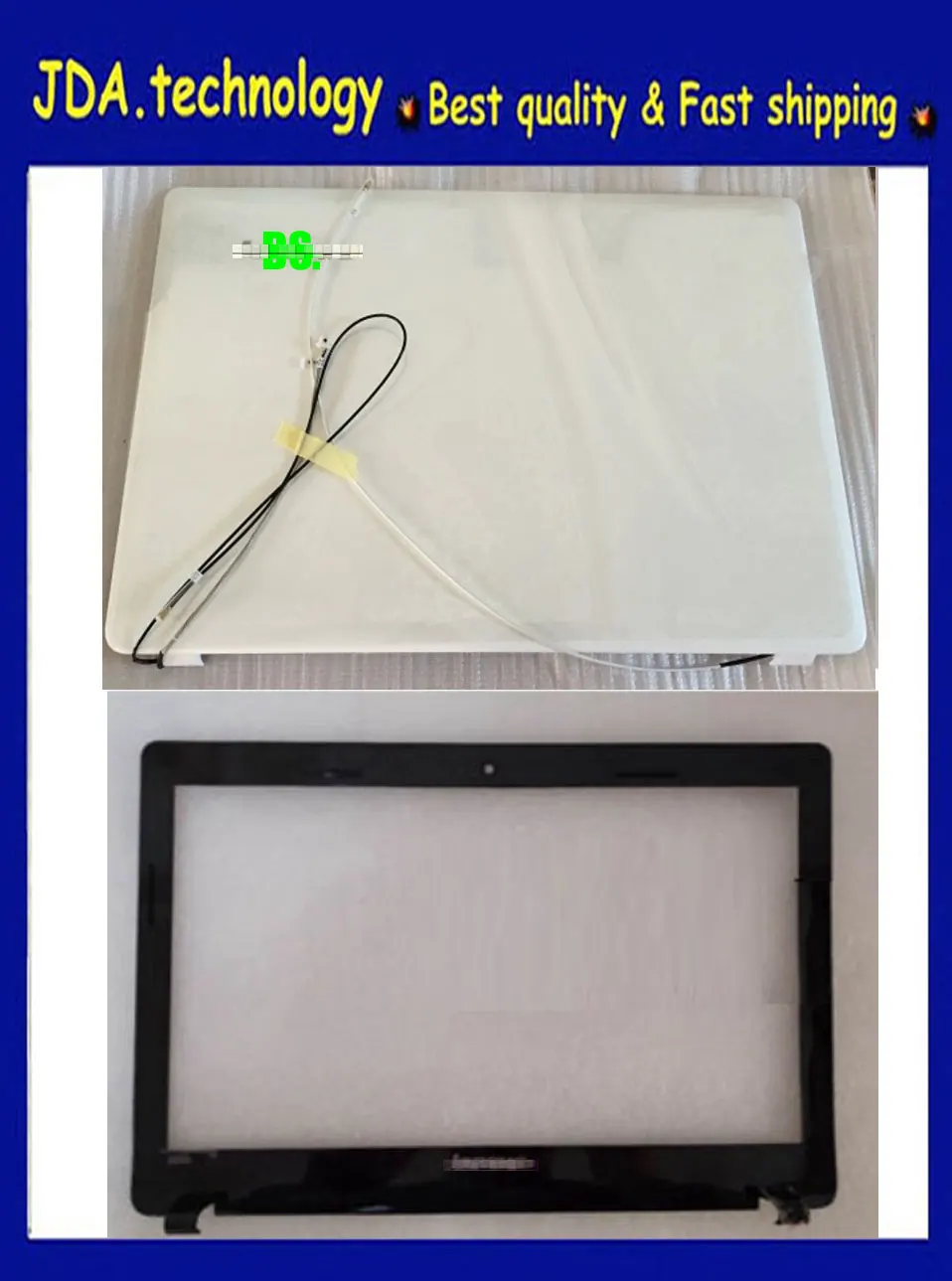 Wellendorff / ЖК-Топ чехол для lenovo Ideapad Z380 задняя крышка белая+ передняя рамка для корпуса